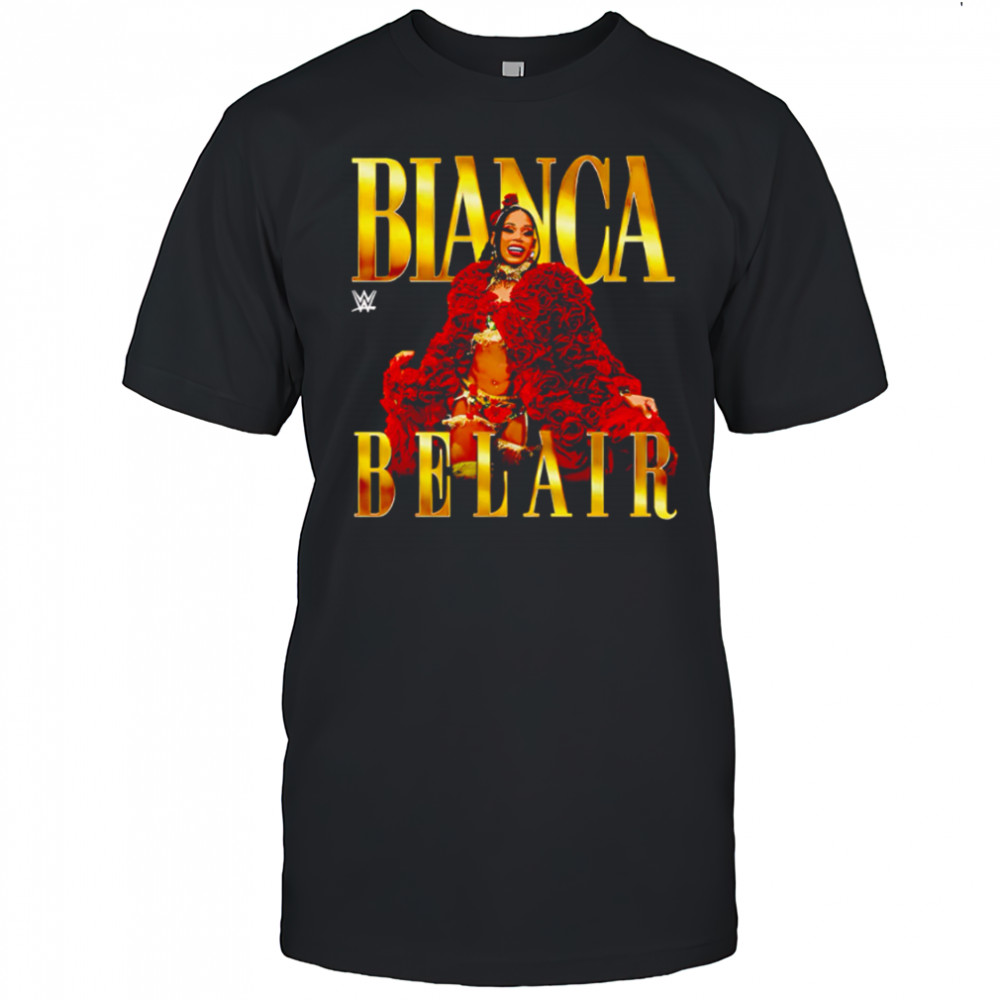 WWE Bianca Belair Rose Coat design style shirt