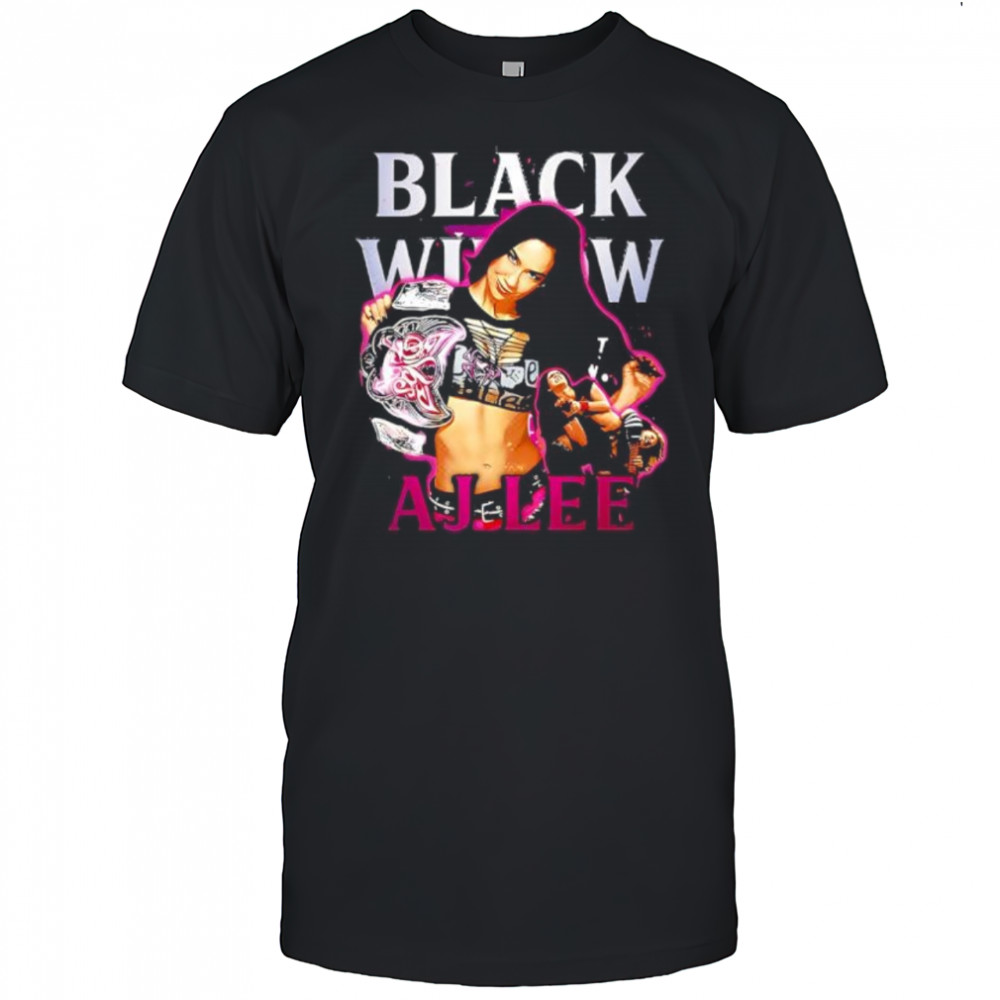 WWE Black Widows Aj Lee shirt