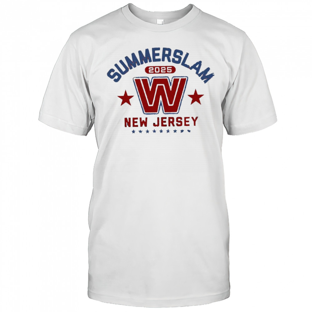 Wwe Summerslam 2025 Summer New Jersey shirt
