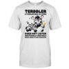 Zebra terddler a toddler who is a terd does not listen emotionally unstable bossy shirt