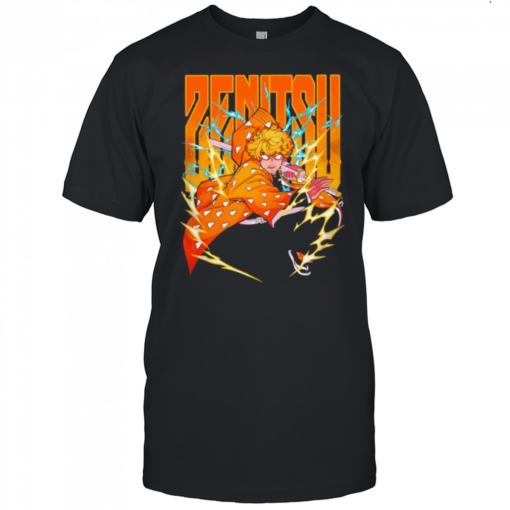 Zenitsu Kimetsu no Yaiba shirt