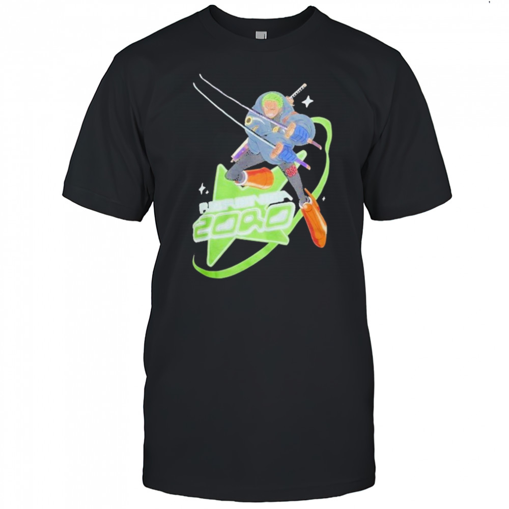 Zoro 2040 Futuristic Samurai T-shirt