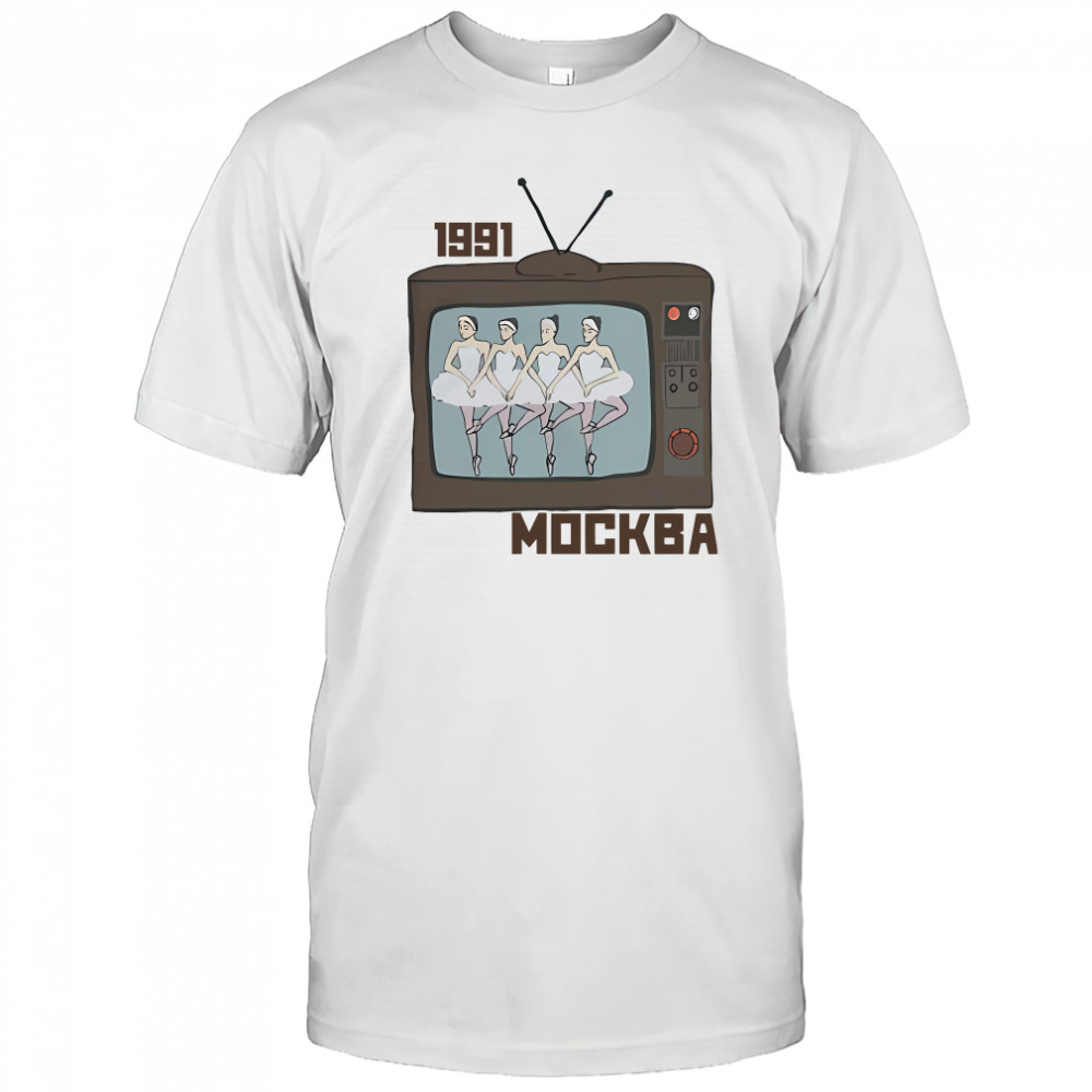1991 mockba moscow 91 ballet shirt