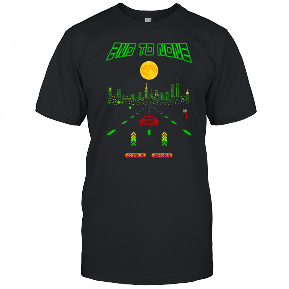 2nd to none play the game pixel style shirt