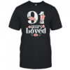 91 Years Loved Grandma 91st Birthday Party 91 Years Old T Shirt