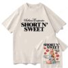 Sabrina Carpenter Short N Sweet Tour 2025 Retro Graphic Tee