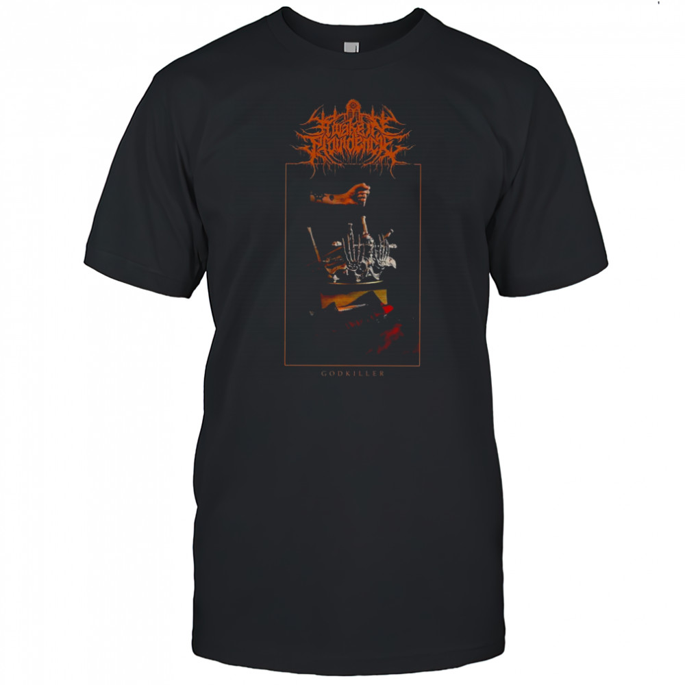 A Wake in Providence Godkiller T-shirt