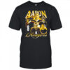 Aaron Rodgers 8 vintage football player collage graphic shirt