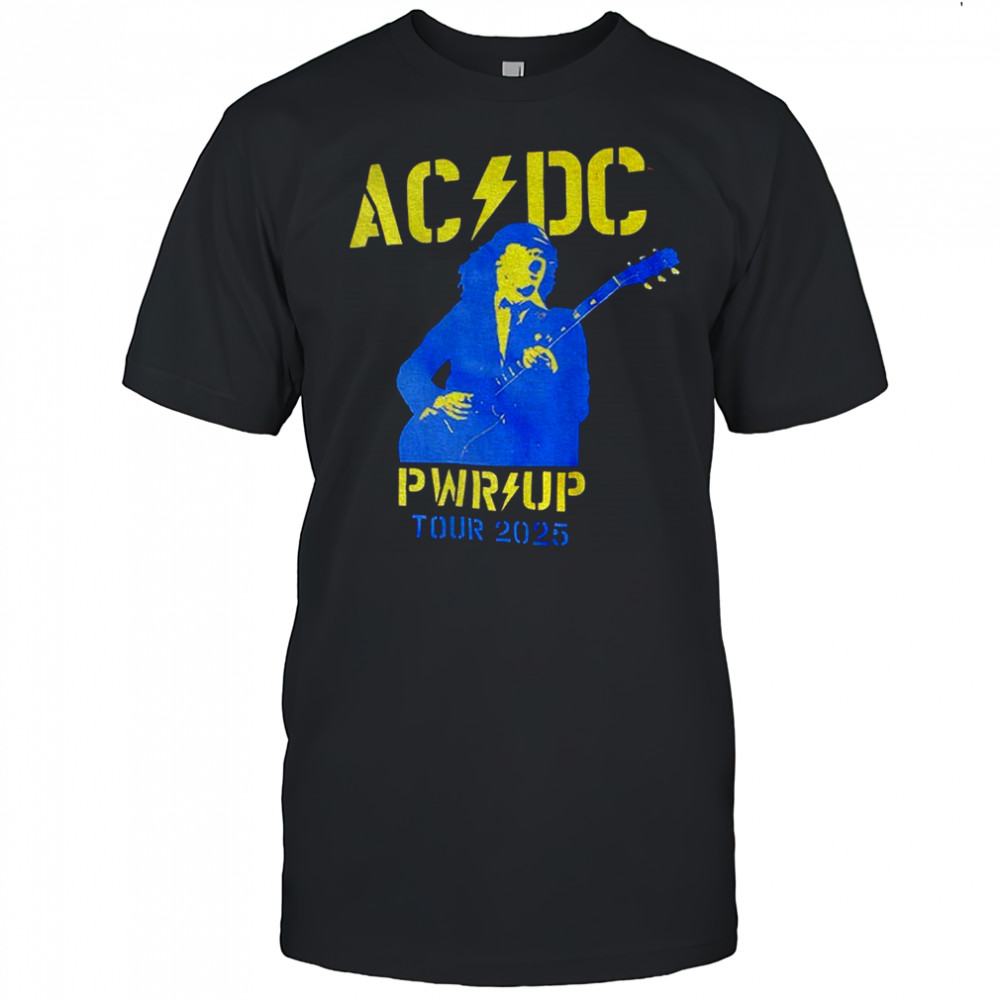 ACDC Power Up Tour 2025 vintage shirt