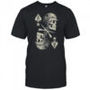 Ace of Spades skull card shirt
