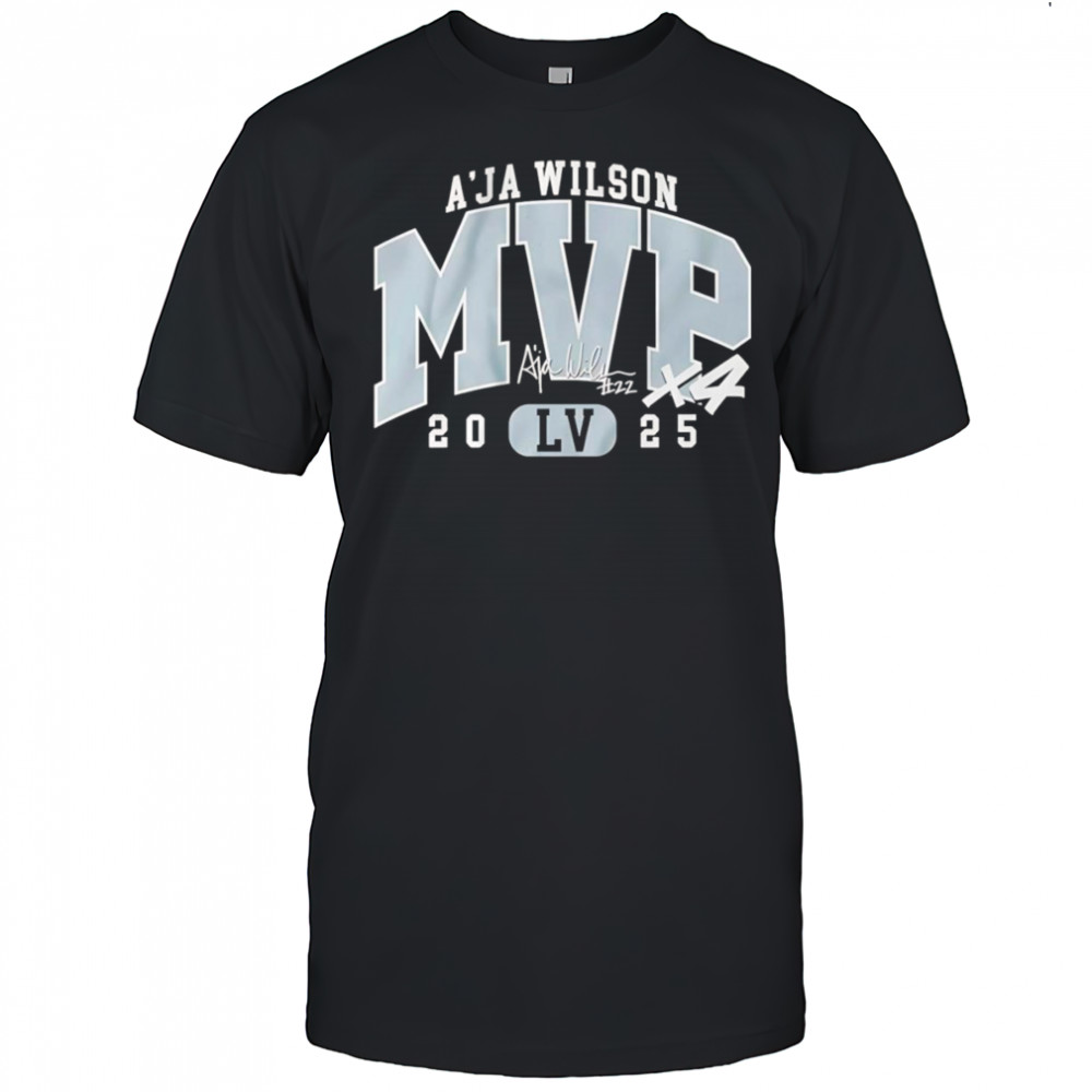 A’ja Wilson 2025 MVP shirt