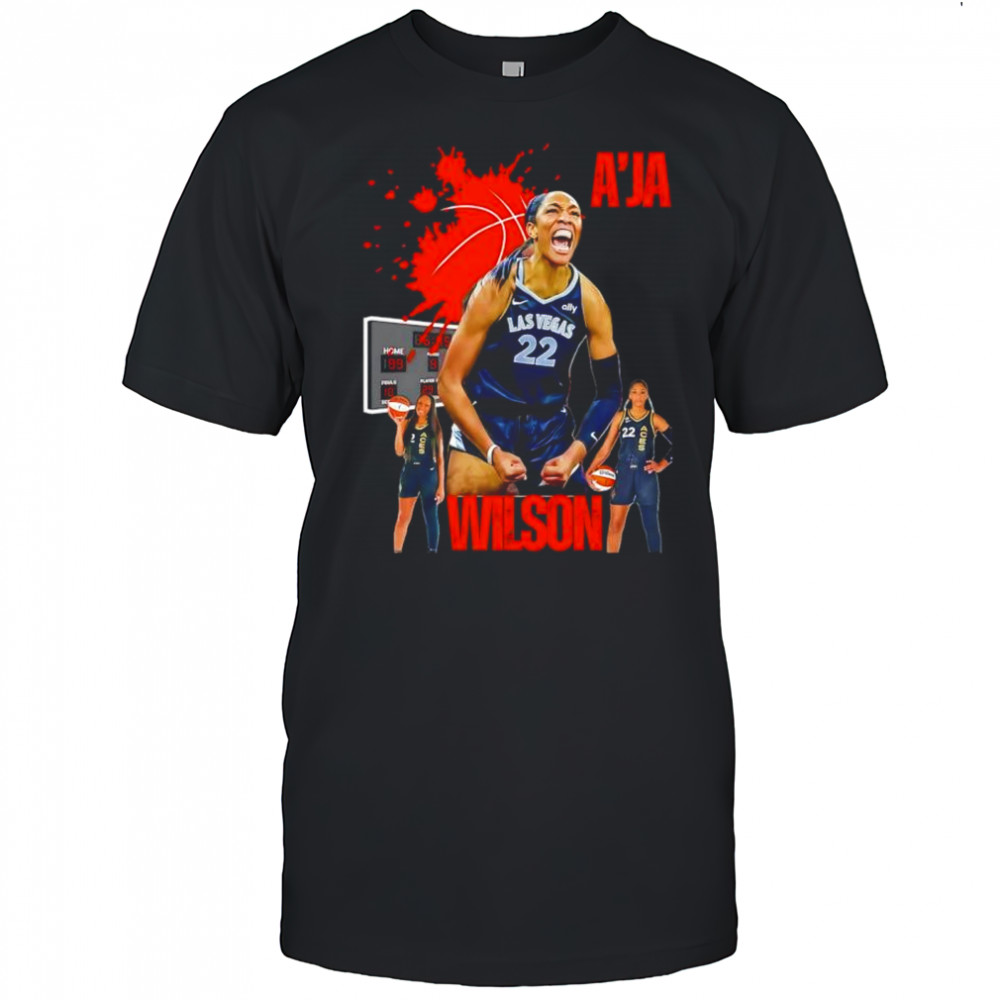 A’ja Wilson WNBA Las Vegas graphic shirt