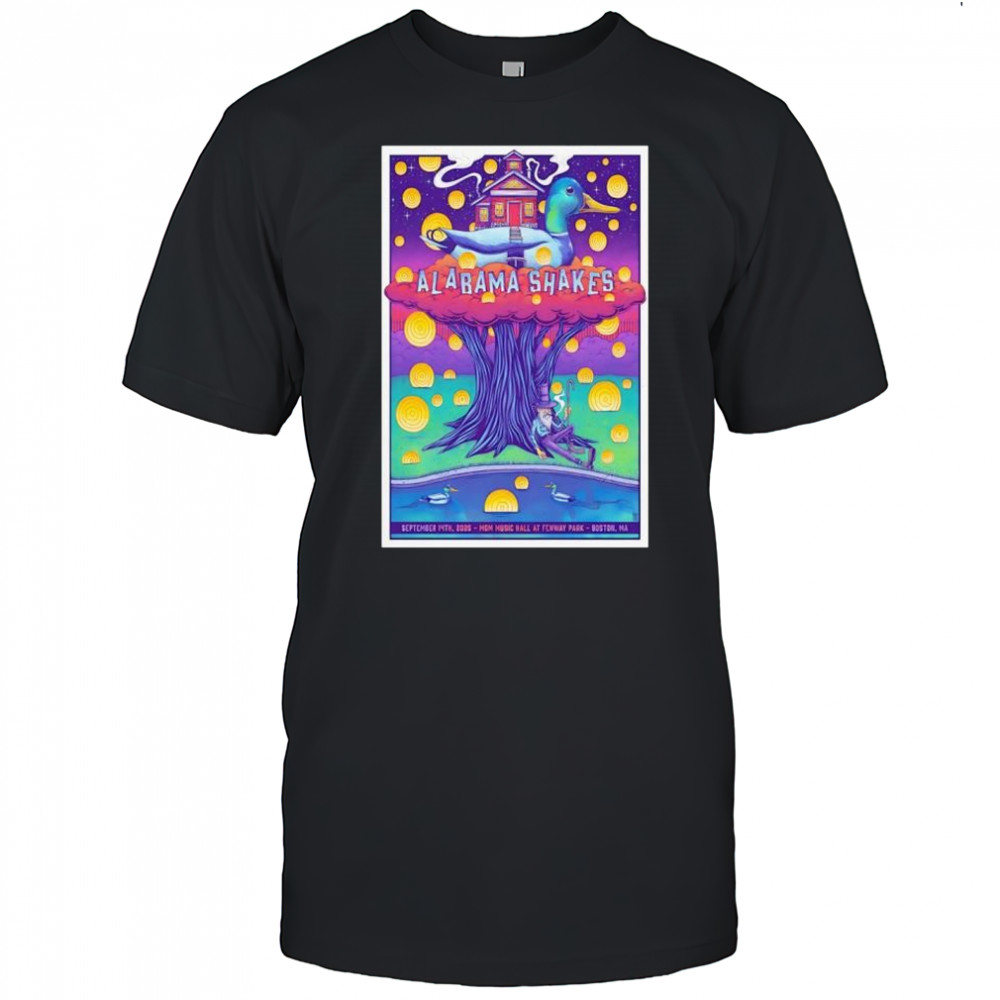 Alabama Shakes Boston Massachusetts poster shirt