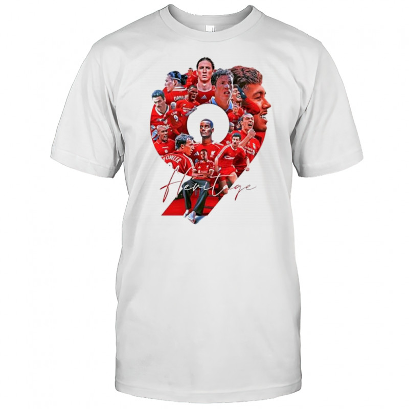 Alexander Isak Heritage No 9 Liverpool signature shirt