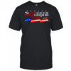 All death can do to the believer is deliver him to Jesus America flag Charlie Kirk signature shirt
