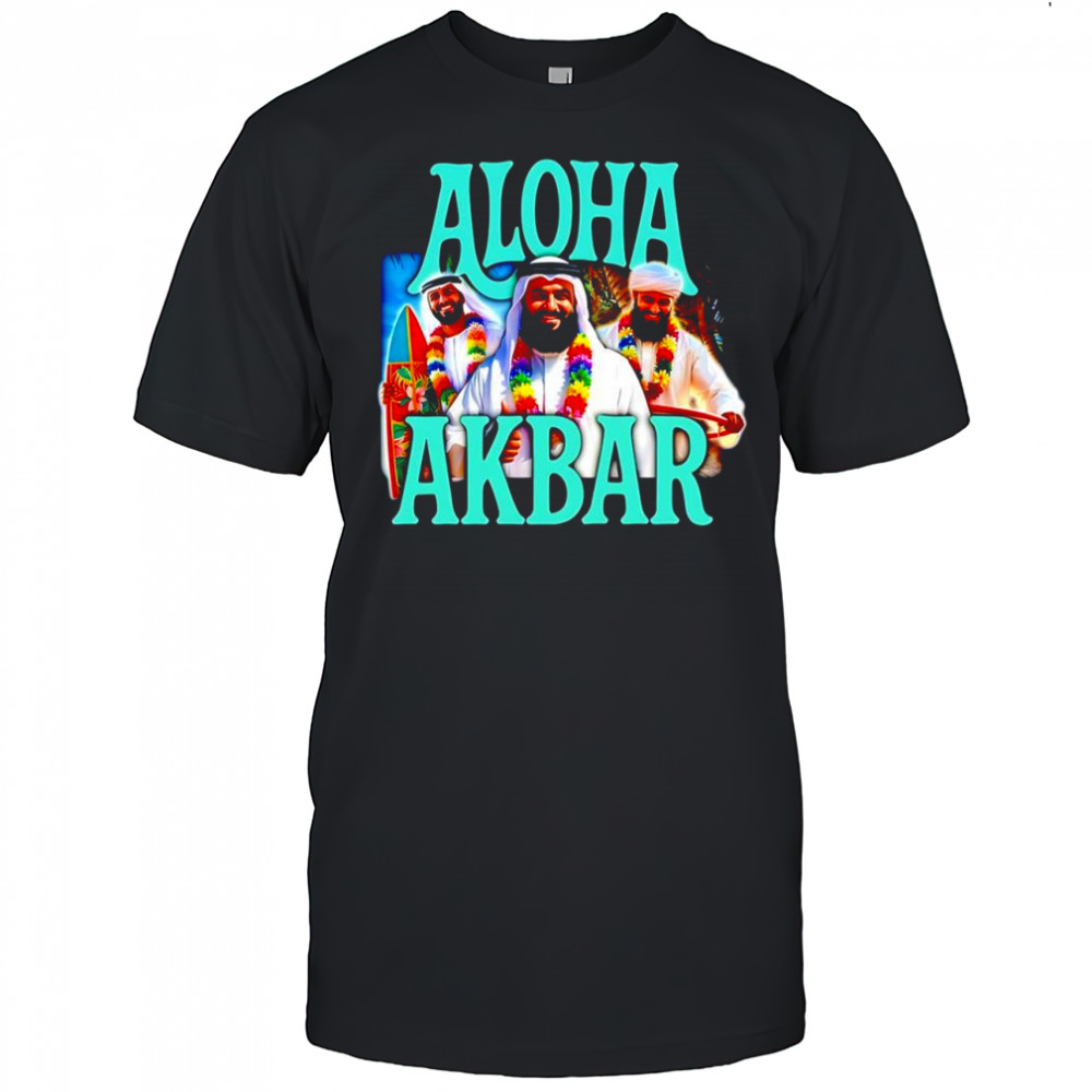 Aloha Akbar graphic shirt