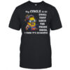 Angry minion my circle is so small that when the phone rings I know it’s scammers shirt