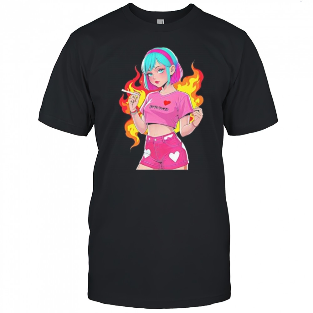 Anime Vape Girl classic shirt