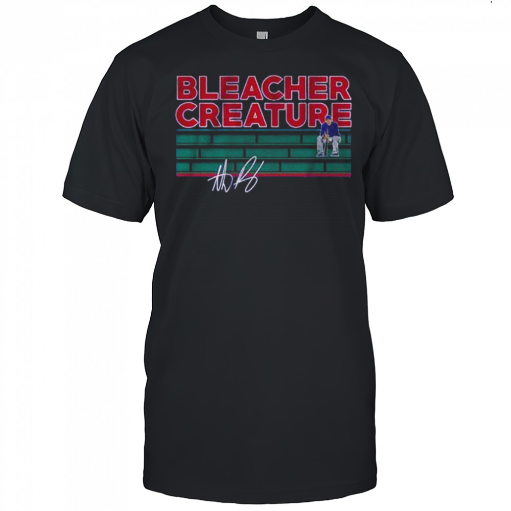 Anthony Rizzo Bleacher Creature Chicago Cubs signature shirt