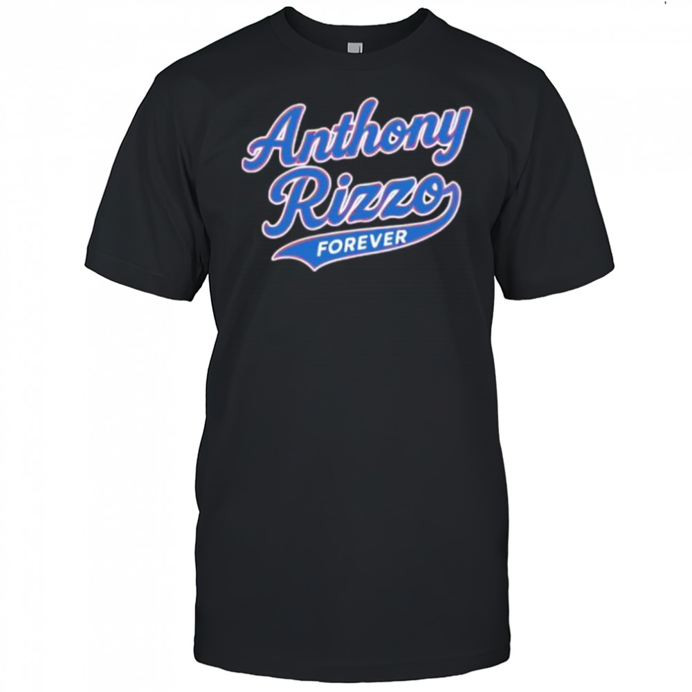 Anthony Rizzo Forever Baseball Script shirt