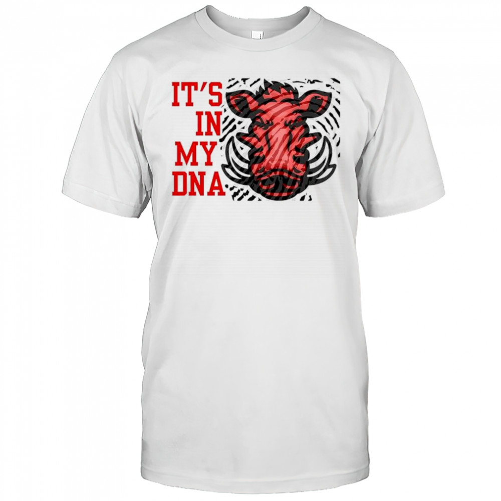 Arkansas Razorback football It’s in my DNA shirt