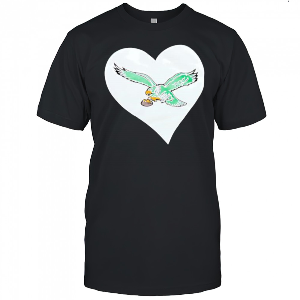 Baby Girls Eagles Heart shirt