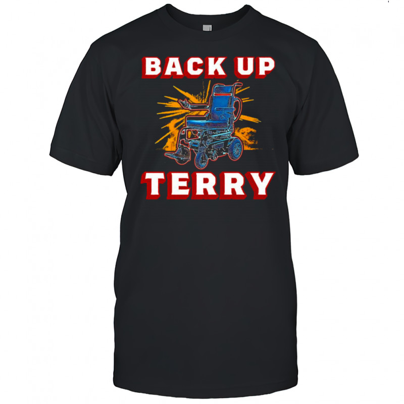 Back up Terry electric wheelchair retro shirt