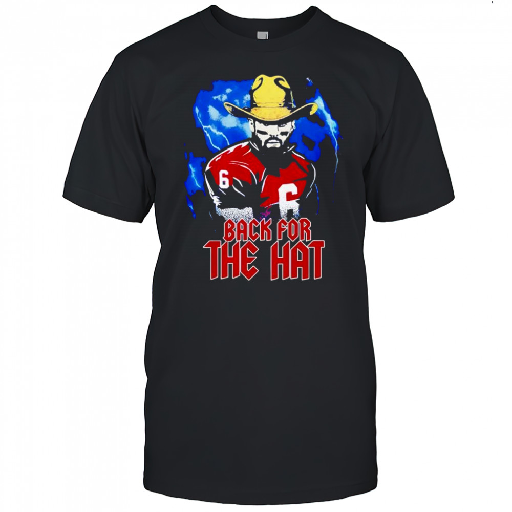 Baker Mayfield Tampa Bay Buccaneers back for the hat shirt