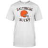 Baltimore Cleveland Sucks helmet shirt