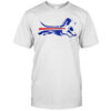 Bassett Hound Buffalo Bills Football Parody Logo T-Shirt