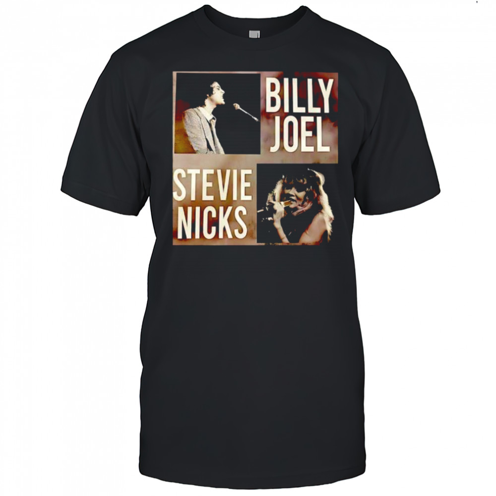 Billy Joel Stevie Nicks Vintage Portrait shirt