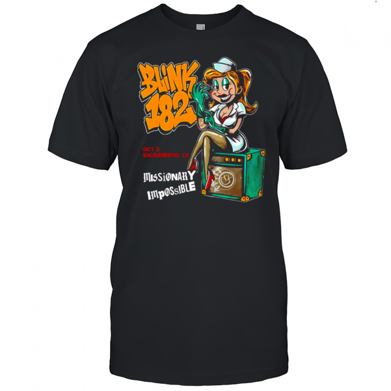 Blink 182 Aftershock Festival in Sacramento CA Oct 2 2025 shirt