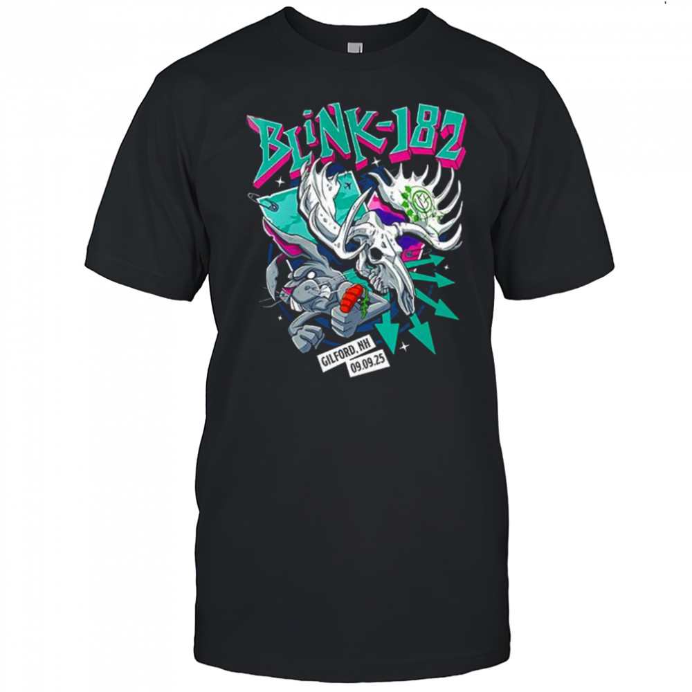Blink-182 Gilford NH 2025 shirt