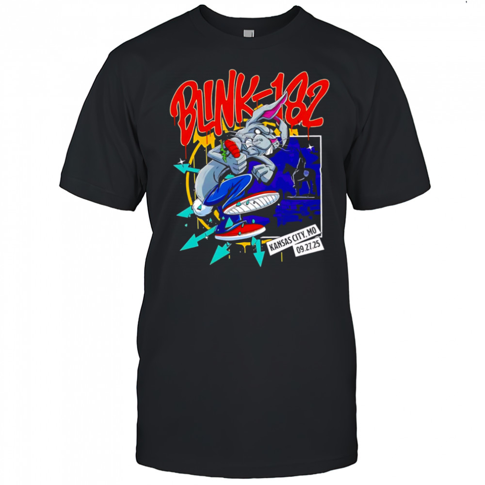 Blink 182 Kansas City Missouri 2025 Venue shirt