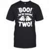 Boo we’re Having Two Ghost Twins Halloween Reveal shirt