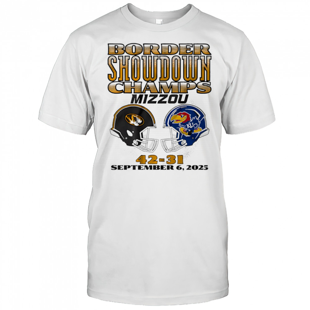 Border Showdown Champs Missouri football shirt