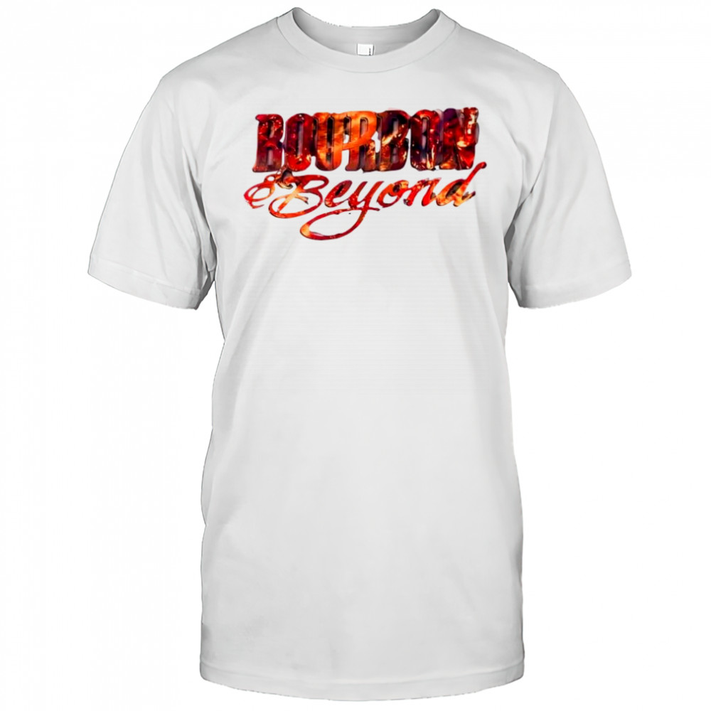 Bourbon & Beyond logo text 2025 shirt