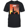 Brad Pitt F1 The Movie Starring Brad Pitt Only In Theaters June 27th 2025 T-shirt
