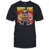 Brody King All Elite Wrestling Devil Demon Mask Flaming shirt