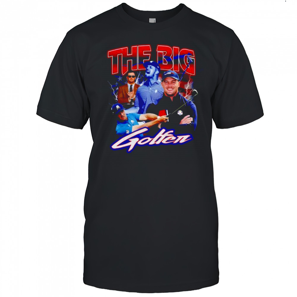 Bryson Ryder Cup golf American Flag shirt