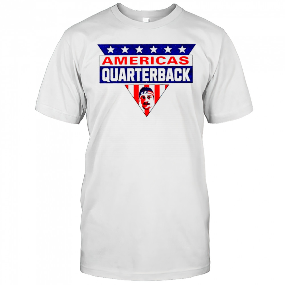Buffalo Bills football Americas Quarterback flag shirt