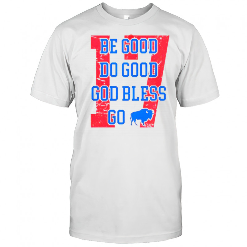 Buffalo Bills Football Be Good Do Good God Bless Retro Style T-Shirt