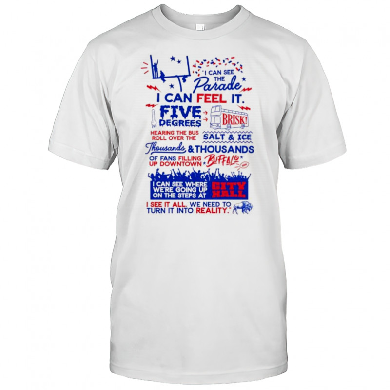 Buffalo Bills I can see the Parade football lover shirt