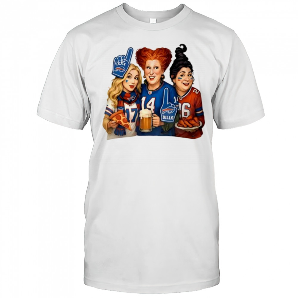 Buffaloween Hocus Pocus x Buffalo Bills NFL football lovers shirt