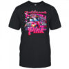 Bus drivers In antaber we wear pink pink ribbon shirt