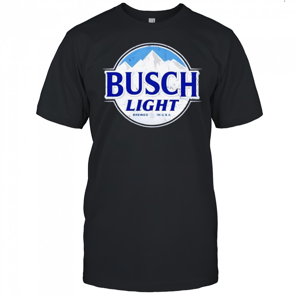 Busch Light logo Brewed in USA shirt