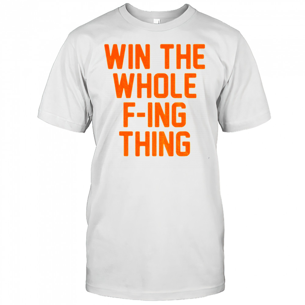 Cal Raleigh Seattle Mariners win the whole fucking thing MLB shirt