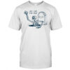 Can I Pet That Dog Skeleton Grave Humor shirt