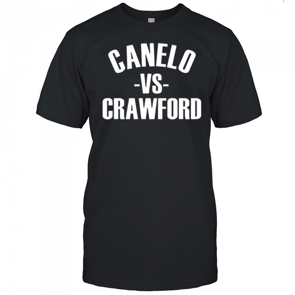 Canelo vs Crawford boxing 2025 shirt