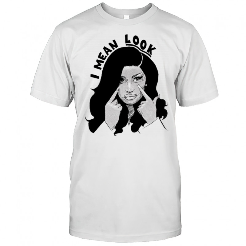 Cardi B mean look shirt